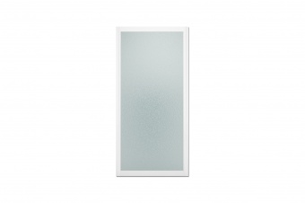 Стеклянная торцевая душевая шторка для ванны Метакам Купе 70 (матовое стекло)